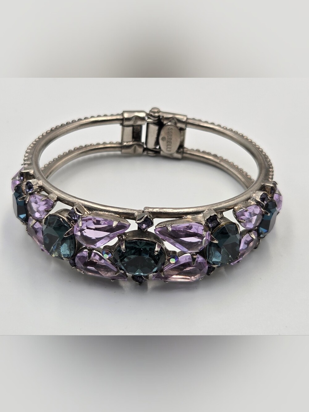 NEW SORRELLI PURPLE BLUE CLAMPER BRACELET - Picture 8 of 10